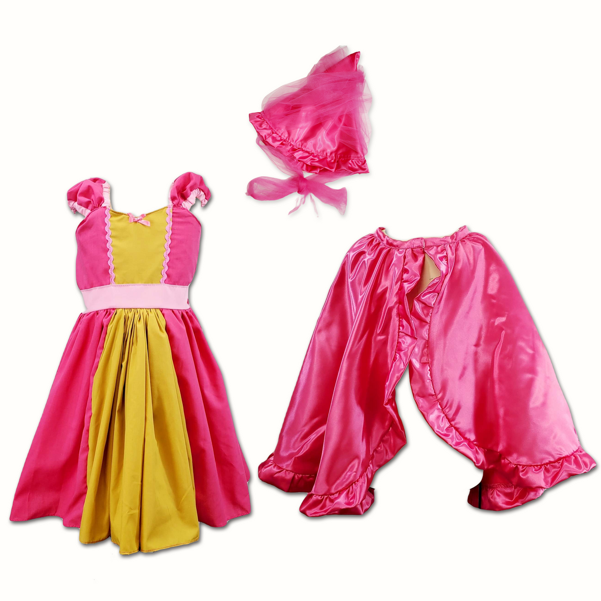 Flora Sleeping Beauty Fairy godmother costume dress for girls LoverDovers Flora Sleeping Beauty Fairy godmother costume dress for girls LoverDovers