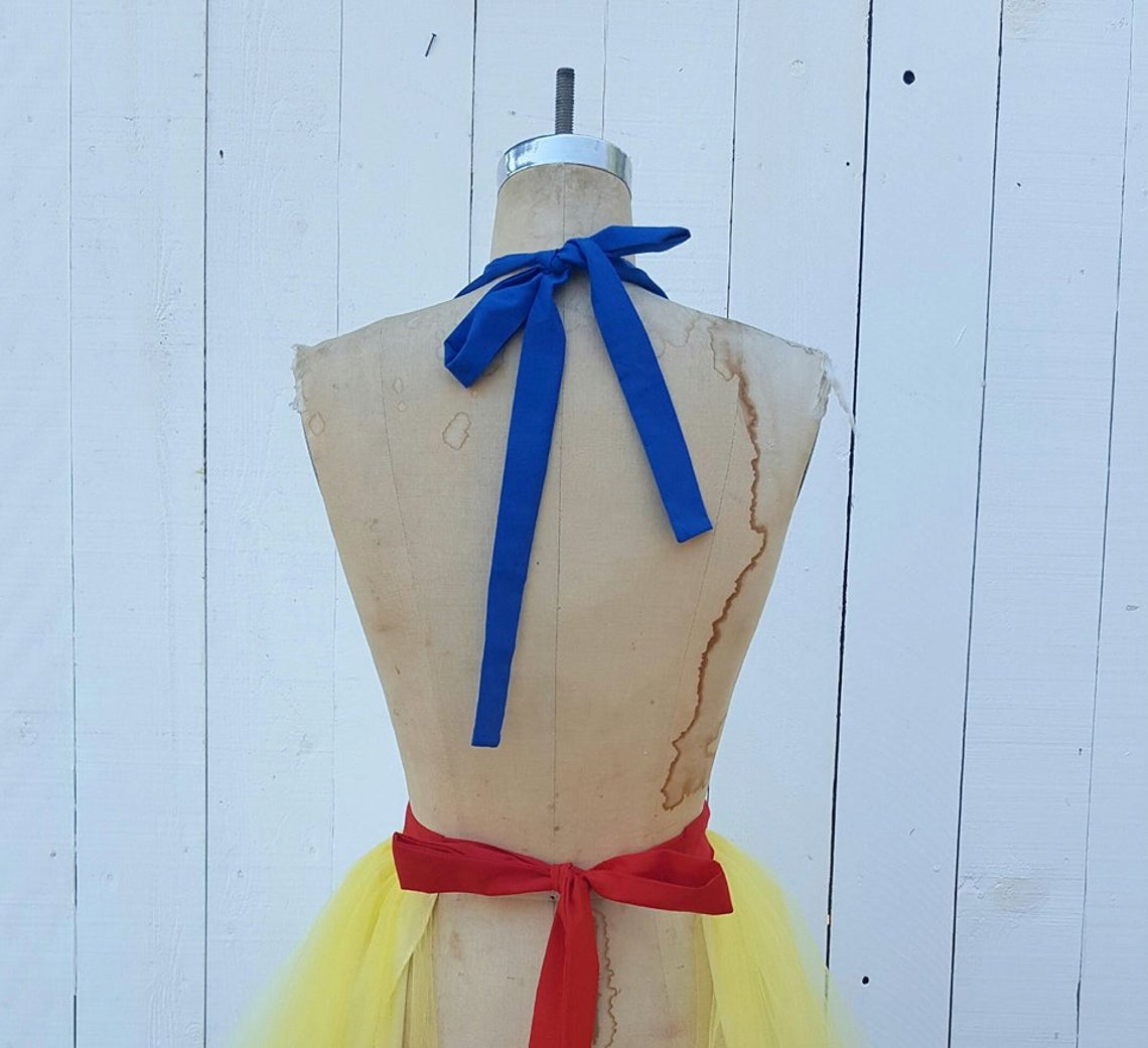Snow White Costume Tutu Apron for Women  LoverDovers
