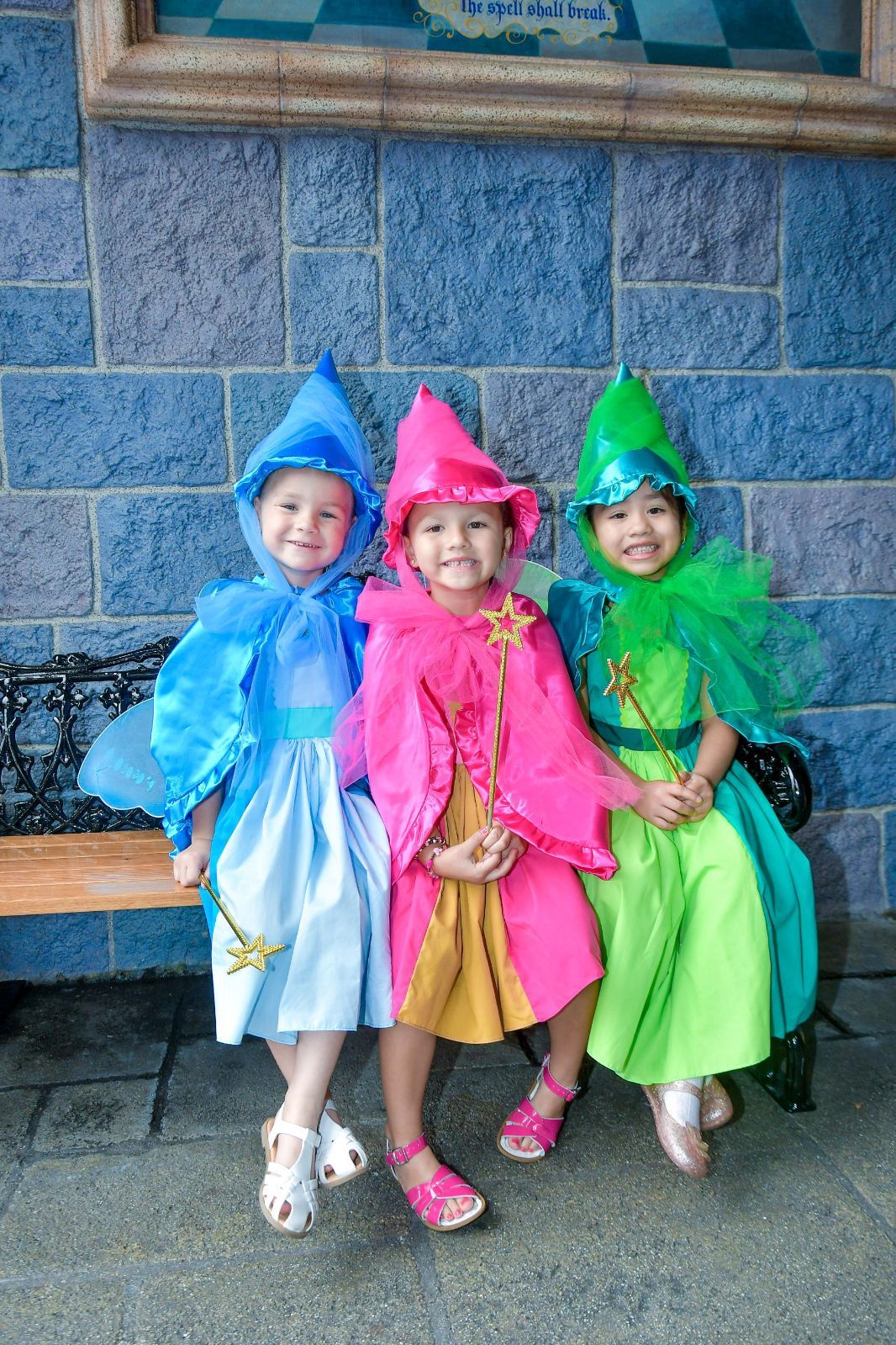 Merriweather Sleeping Beauty Fairy godmother costume dress for girls LoverDovers Merriweather Sleeping Beauty Fairy godmother costume dress for girls LoverDovers