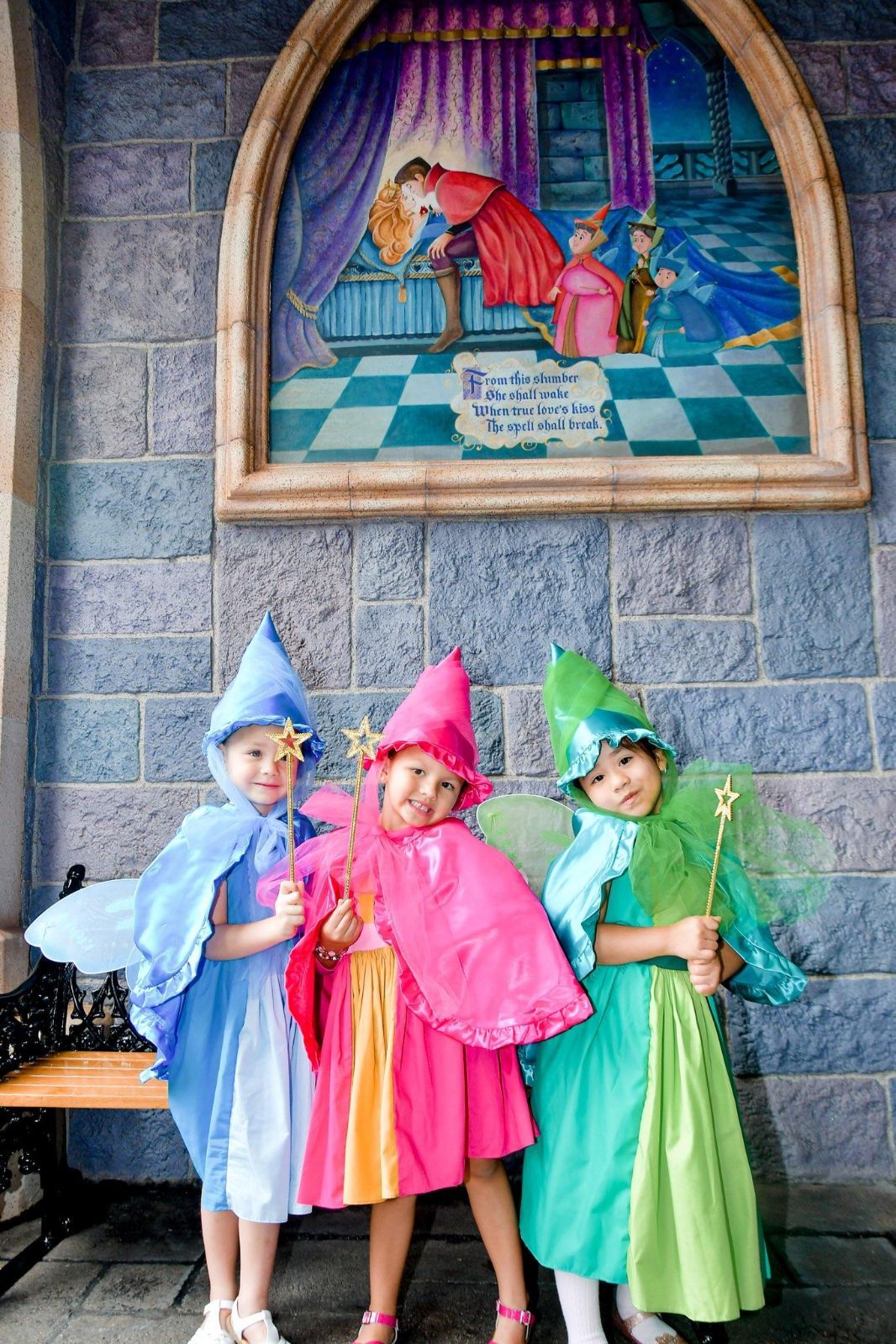 Fauna Sleeping Beauty Fairy godmother costume dress for girls in Green LoverDovers Fauna Sleeping Beauty Fairy godmother costume dress for girls in Green LoverDovers