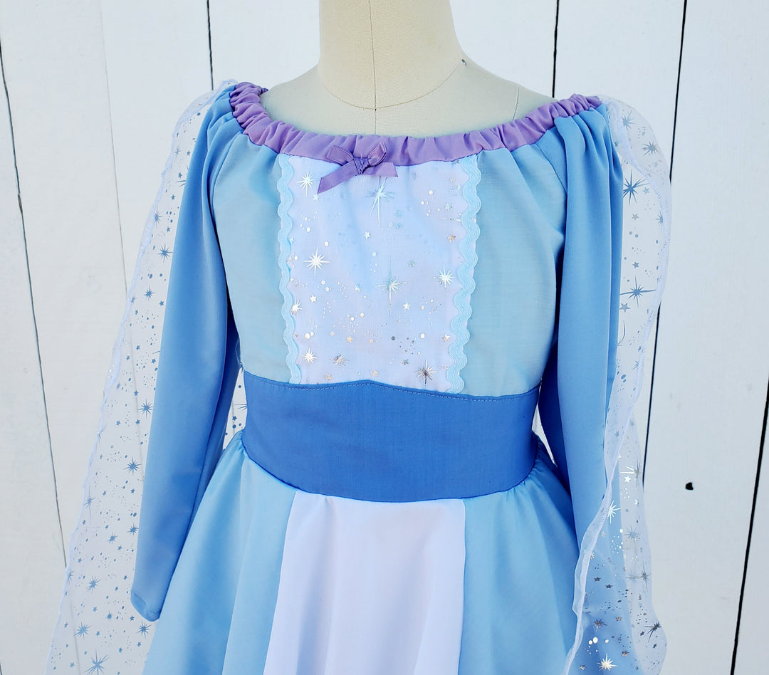 Elsa Dress Long Sleeve Travel Dress LoverDovers Elsa Dress Long Sleeve Travel Dress LoverDovers