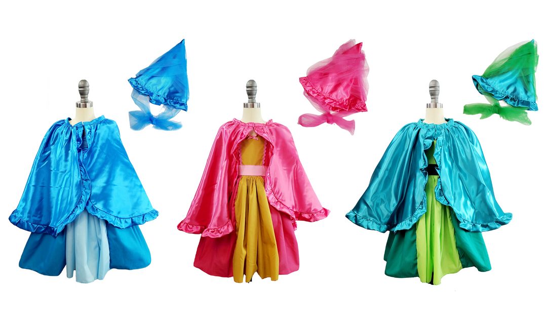 Flora Sleeping Beauty Fairy godmother costume dress for girls – LoverDovers