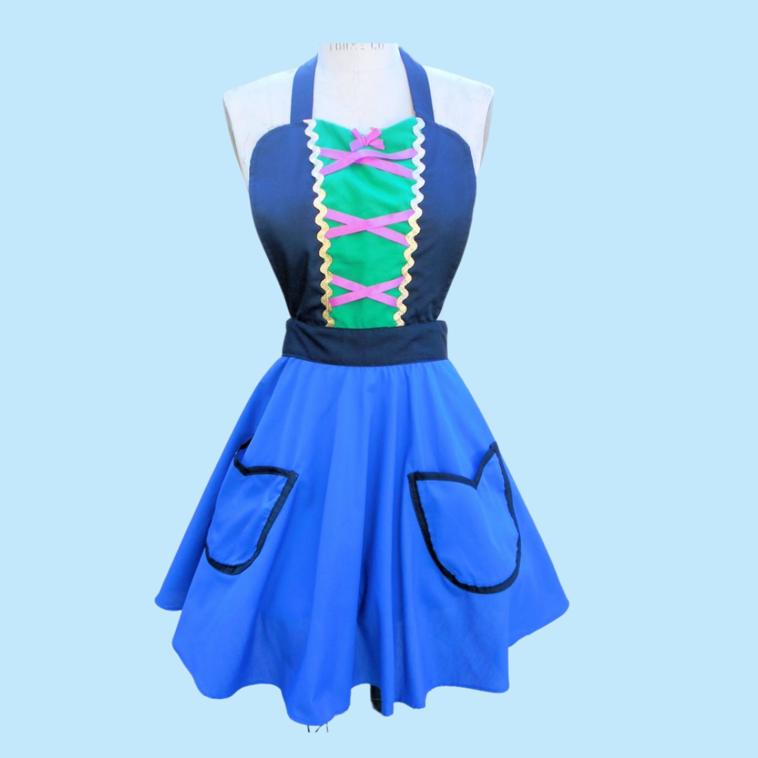 Running costume aprons for Women- Ariel, Anna and Belle – LoverDovers