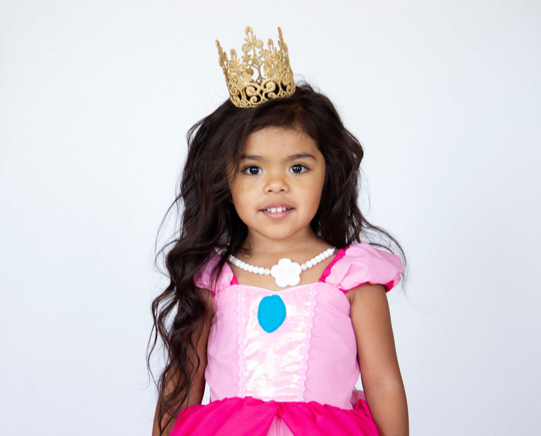 Super Mario Princess Peach costume dress for girls – LoverDovers