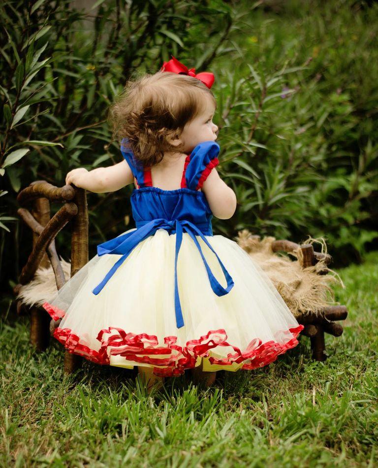 Snow White Dress with tutu - Main Image
