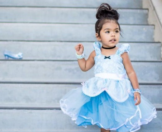 CINDERELLA dress in satin with tutu – LoverDovers