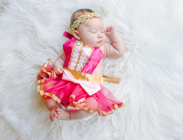 Baby sleeping beauty store dress