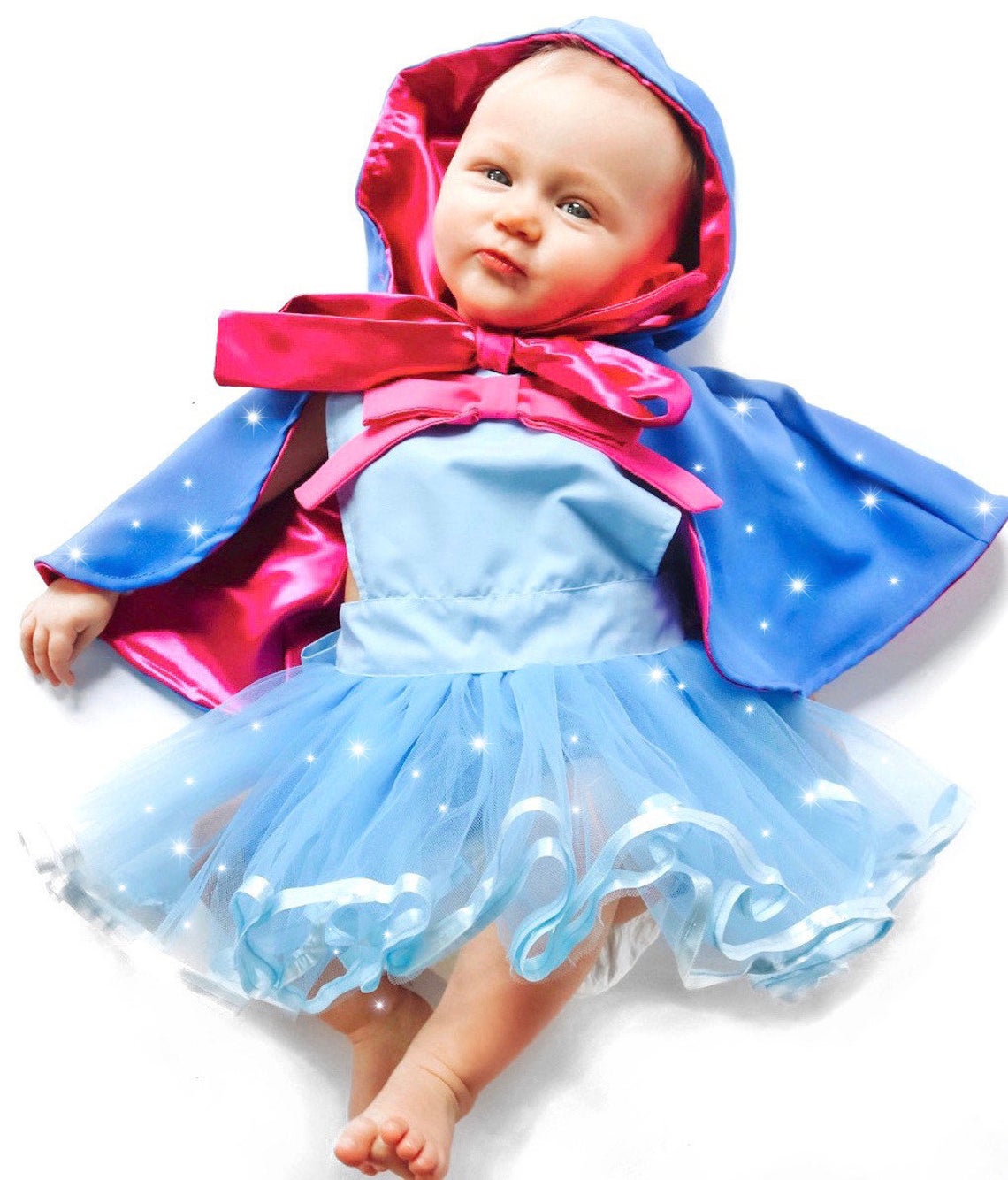 Fairy Godmother Costume Baby Cape and Apron LoverDovers Fairy Godmother Costume Baby Cape and Apron LoverDovers