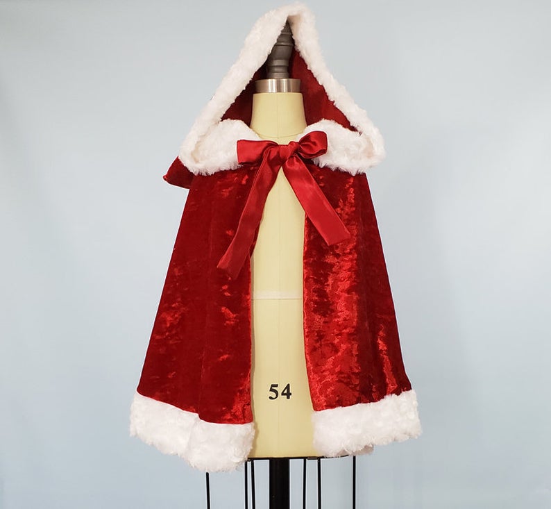 white christmas dresses Cindy Lou Who Cape Farmhouse Christmas dress – LoverDovers