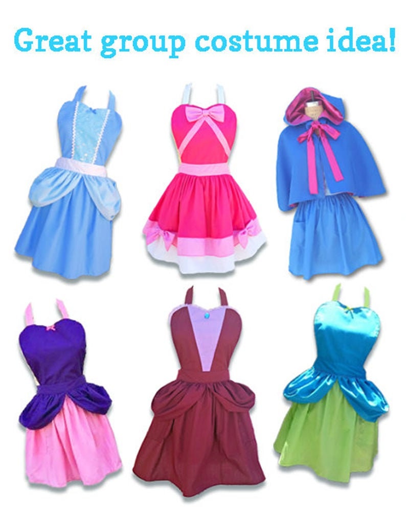 CINDERELLA APRON, womens Cinderella costume apron, Princess costume ap –  LoverDovers