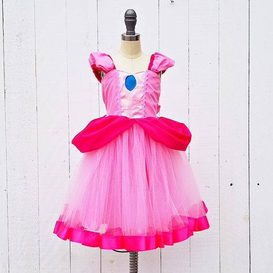 Super Mario Princess Peach costume dress for girls – LoverDovers Super Mario Princess Peach costume dress for girls – LoverDovers