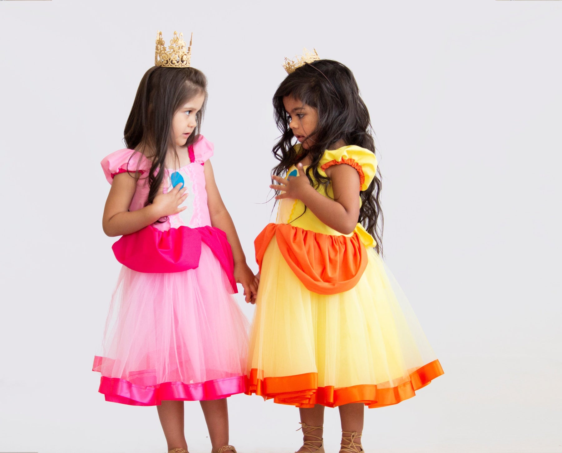 Custom Mario Princess Super Mario Princess Daisy costume dress for girls – LoverDovers