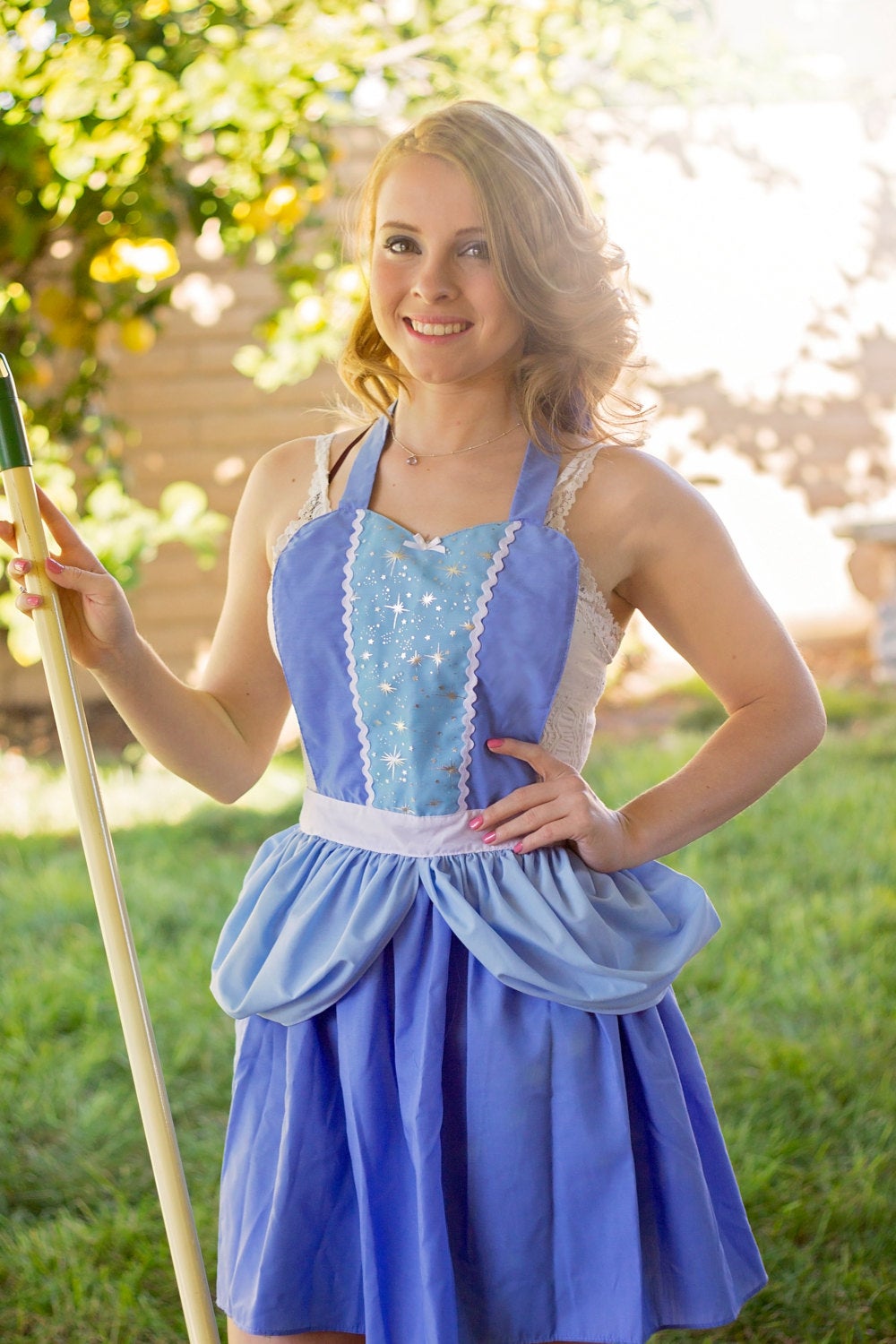 Cinderella Apron in Blue for Women – LoverDovers